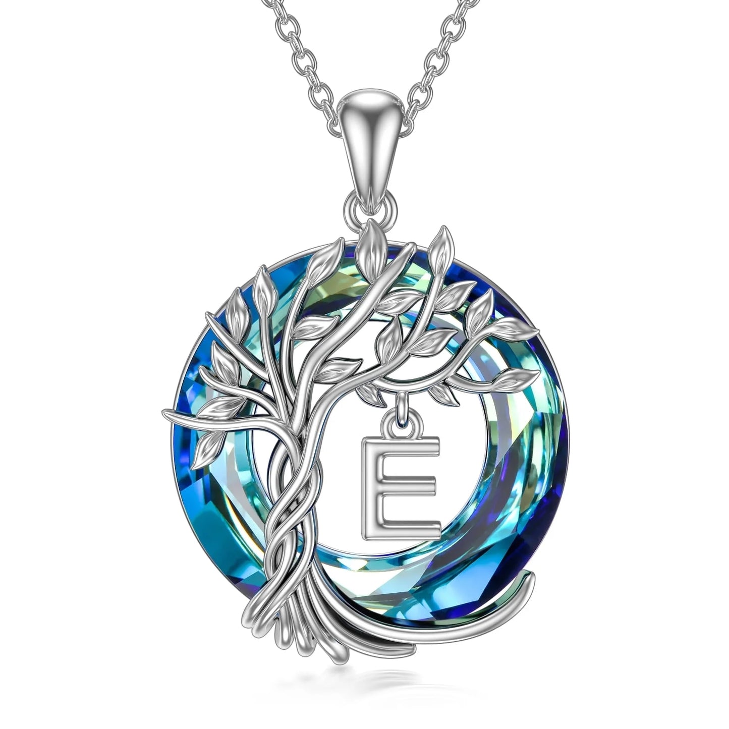 Gift for Women Tree of Life Necklace for Women with Initial Letter Jewelry Anniversary 26 English alphabet necklace Jewelry gifts