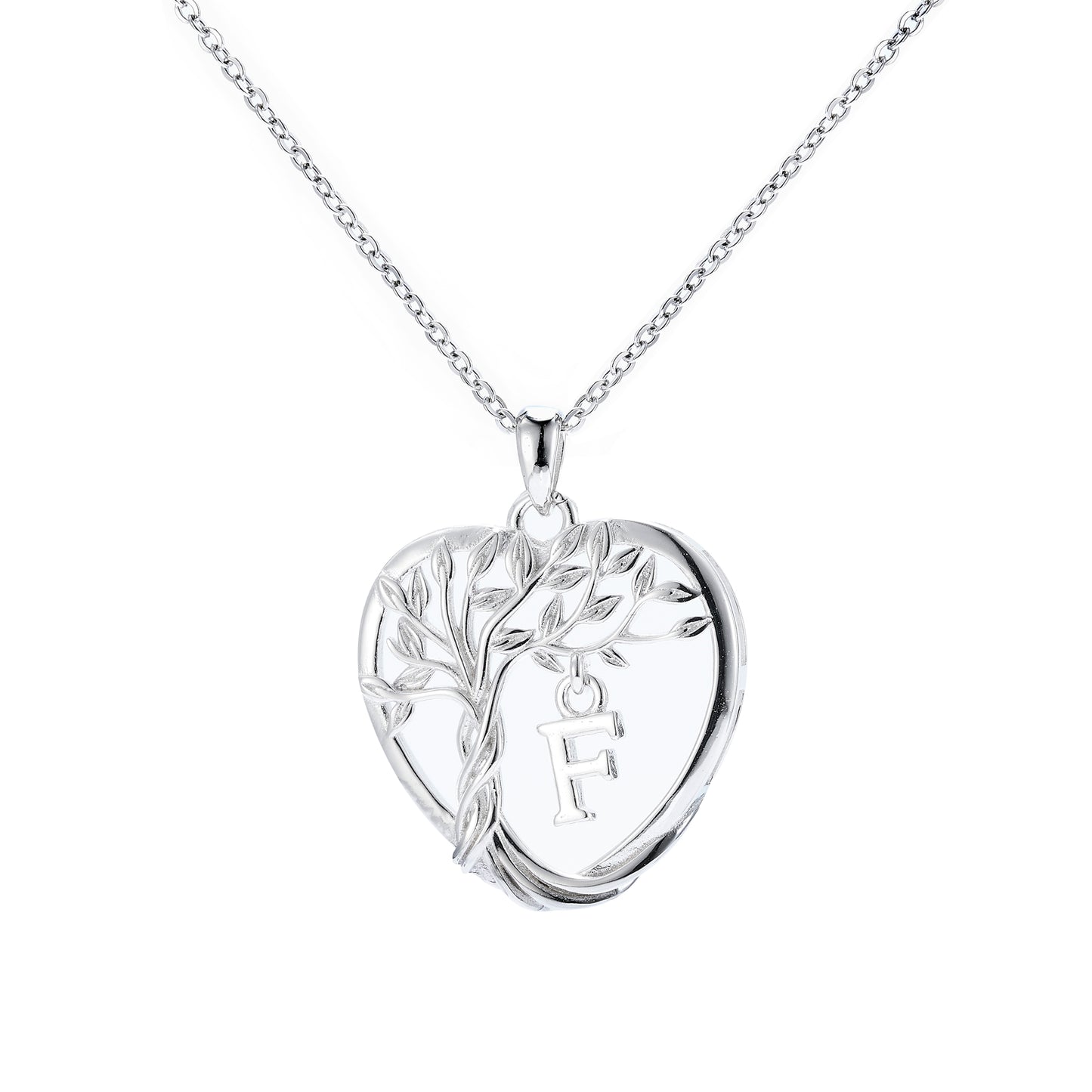 HESHPAWS S925 Silver Eternal Heart Birthday Stone Necklace ， Gifts for Mom,Wife,Sister,Girlfriend,Best Friend on Chrismas,Birthday,Valentines,Mothers Day