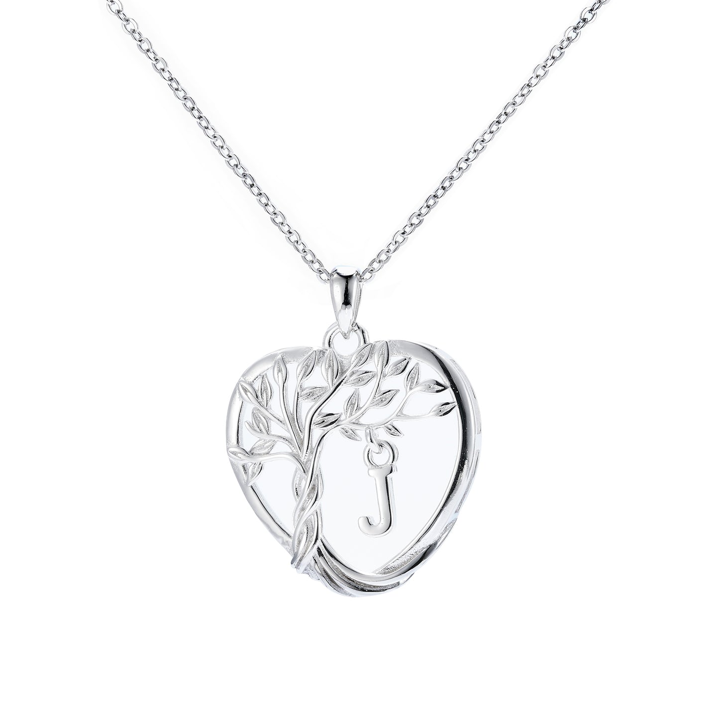 HESHPAWS S925 Silver Eternal Heart Birthday Stone Necklace ， Gifts for Mom,Wife,Sister,Girlfriend,Best Friend on Chrismas,Birthday,Valentines,Mothers Day