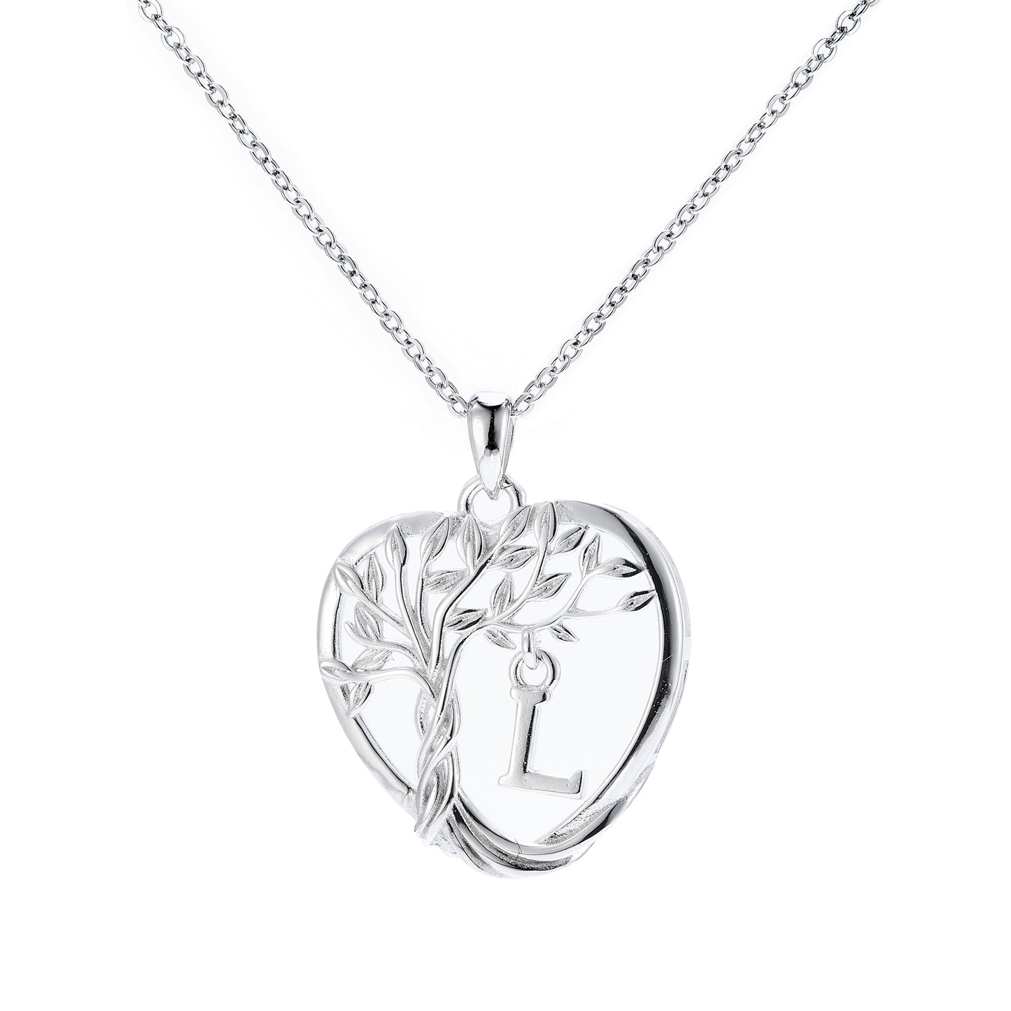 HESHPAWS S925 Silver Eternal Heart Birthday Stone Necklace ， Gifts for Mom,Wife,Sister,Girlfriend,Best Friend on Chrismas,Birthday,Valentines,Mothers Day